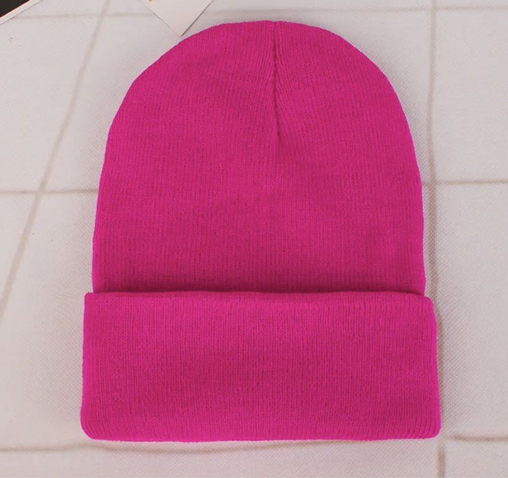 Шапка жіноча/дитяча.Рожева шапка
