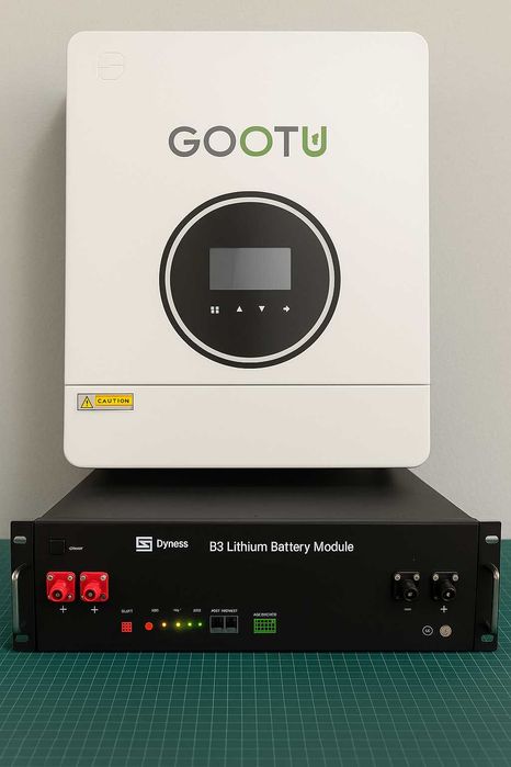 Резервного живлення 6.2кВт Інвертор + 3.6 LifePo4 Безкоштовна доставка