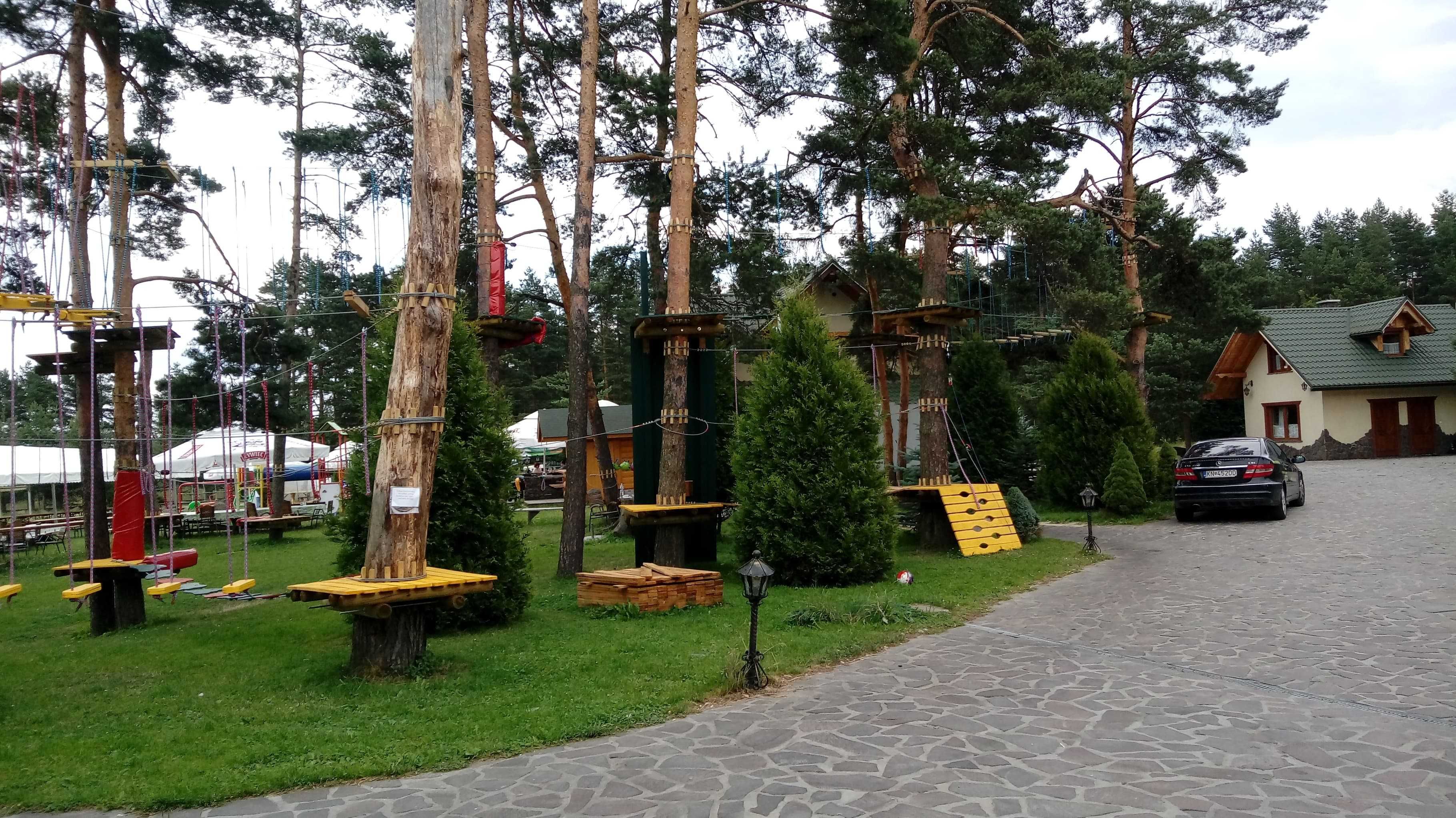 Park linowy w Nowy Targu