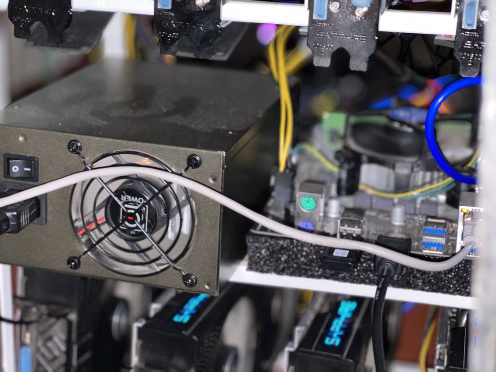 Mining Rig - RX570 - Mineração