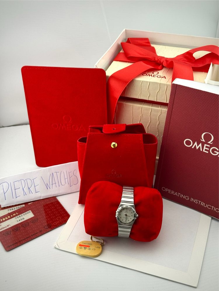 FVAT 23% Fullset RZADKI KOMPLET Omega Constellation ref.1562.30.00.