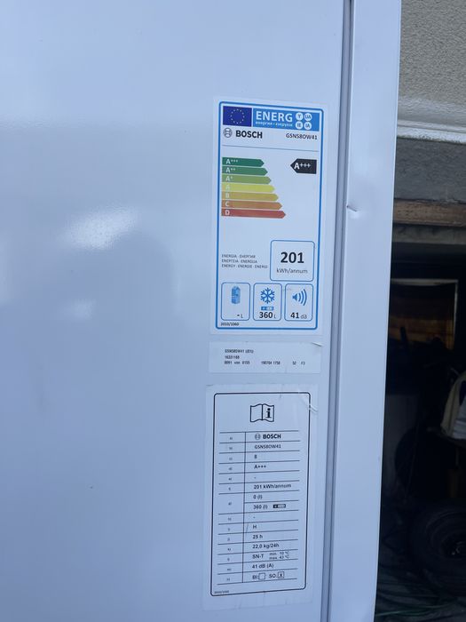 Морозильна камера морозилка bosch