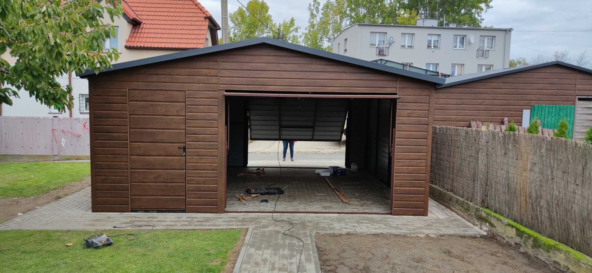 Garaż dwustanowiskowy 6x5.8  ,6x6 ,6x5 5x5
