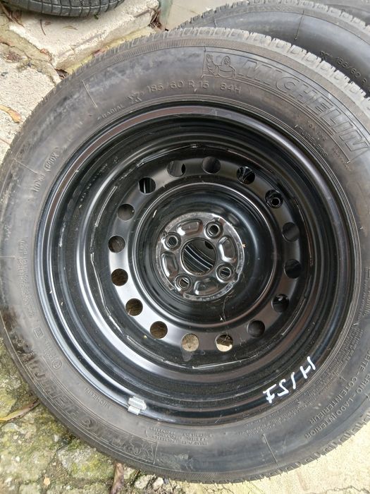 Opony Letnie 185/60 R15 MICHELIN ENERGY Felgi stalowe 4x100 ET45 Super