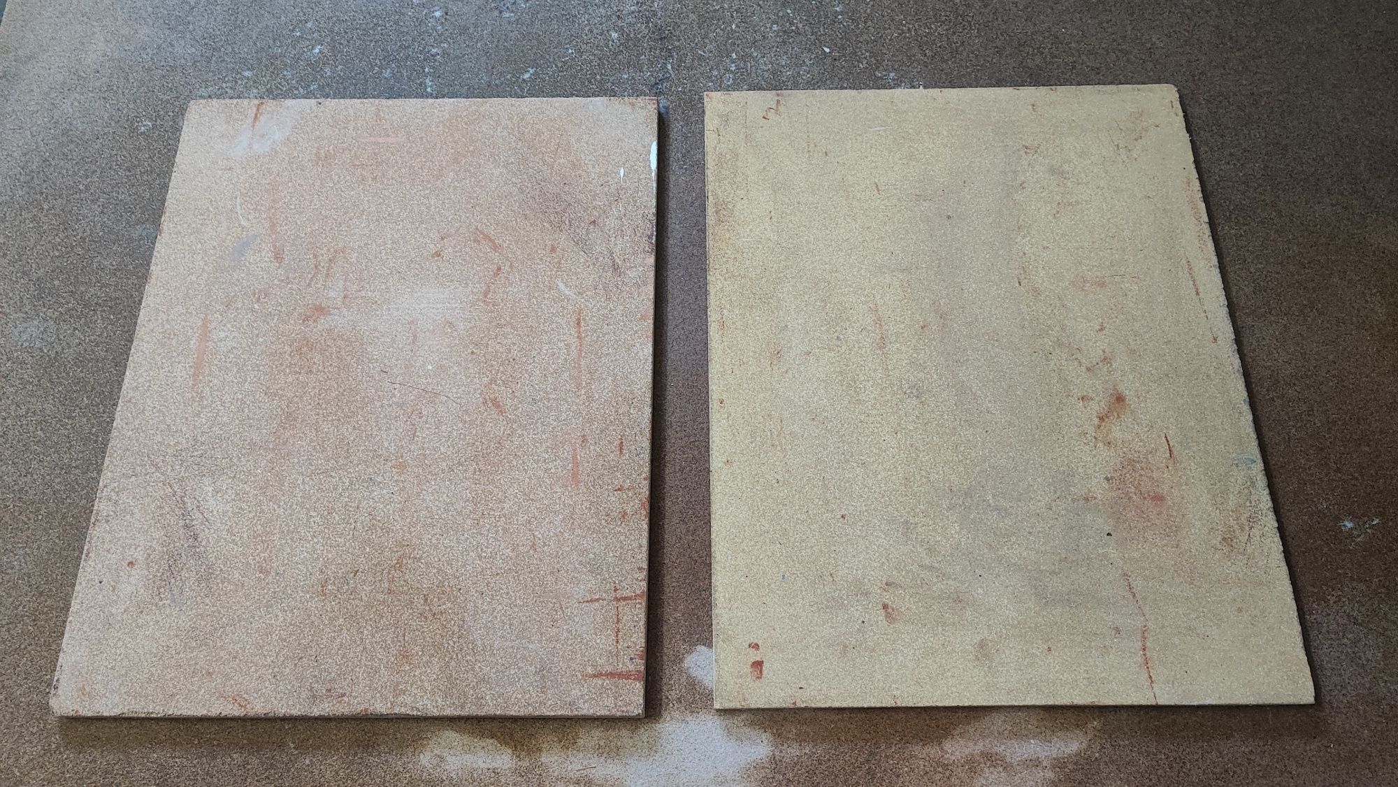 Duas prateleiras placas refratárias de mufla / forno para cerâmica
