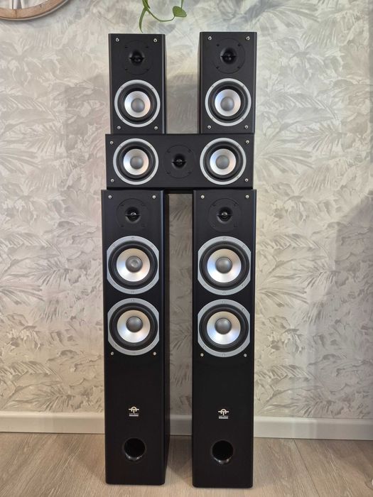 Kolumny Amtech 5.0 komplet do kina domowego, sprawne, grają super