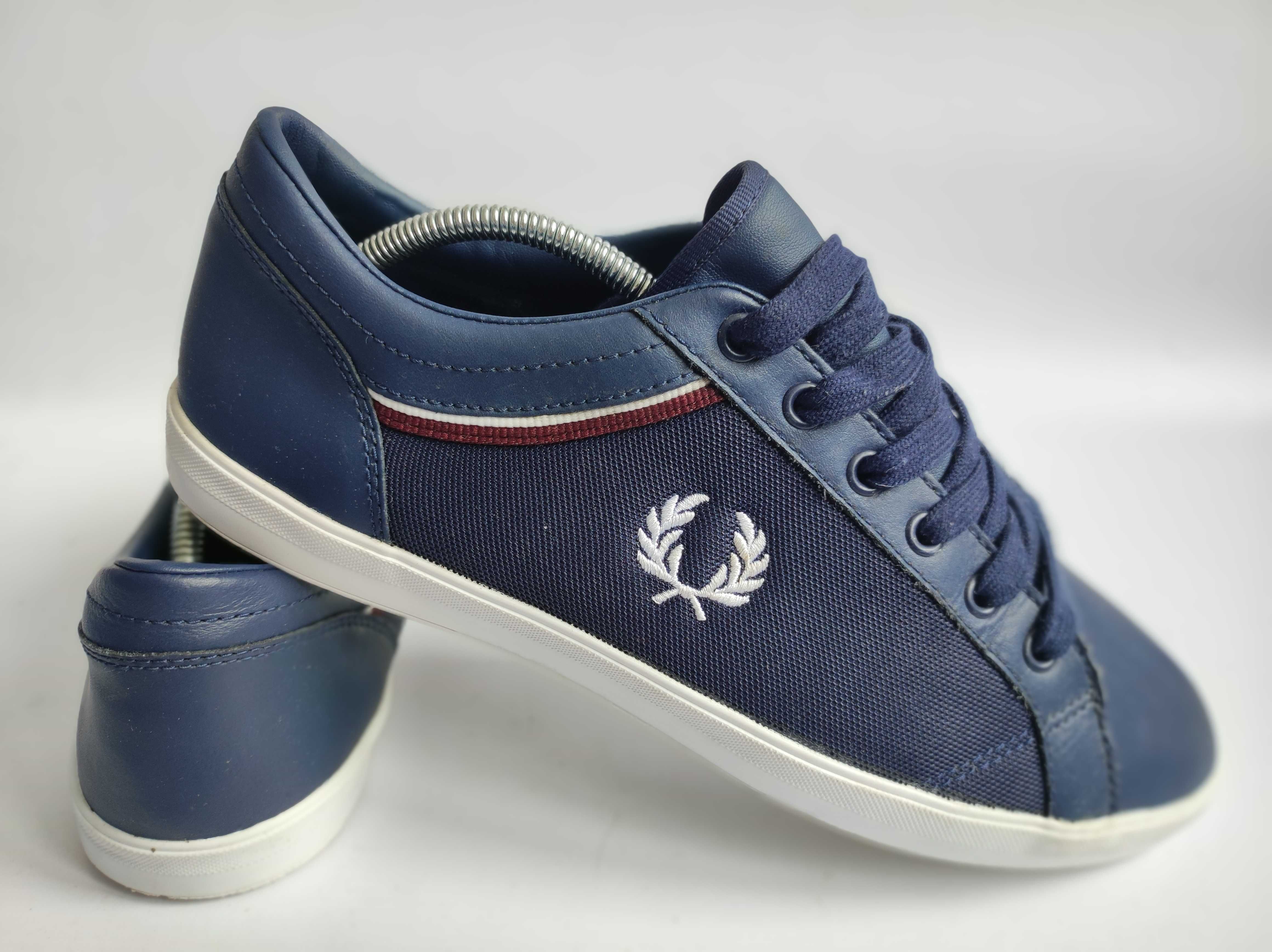 - Fred Perry Baseline Tipped Collar Mesh Sneaker - Trampki r. 43