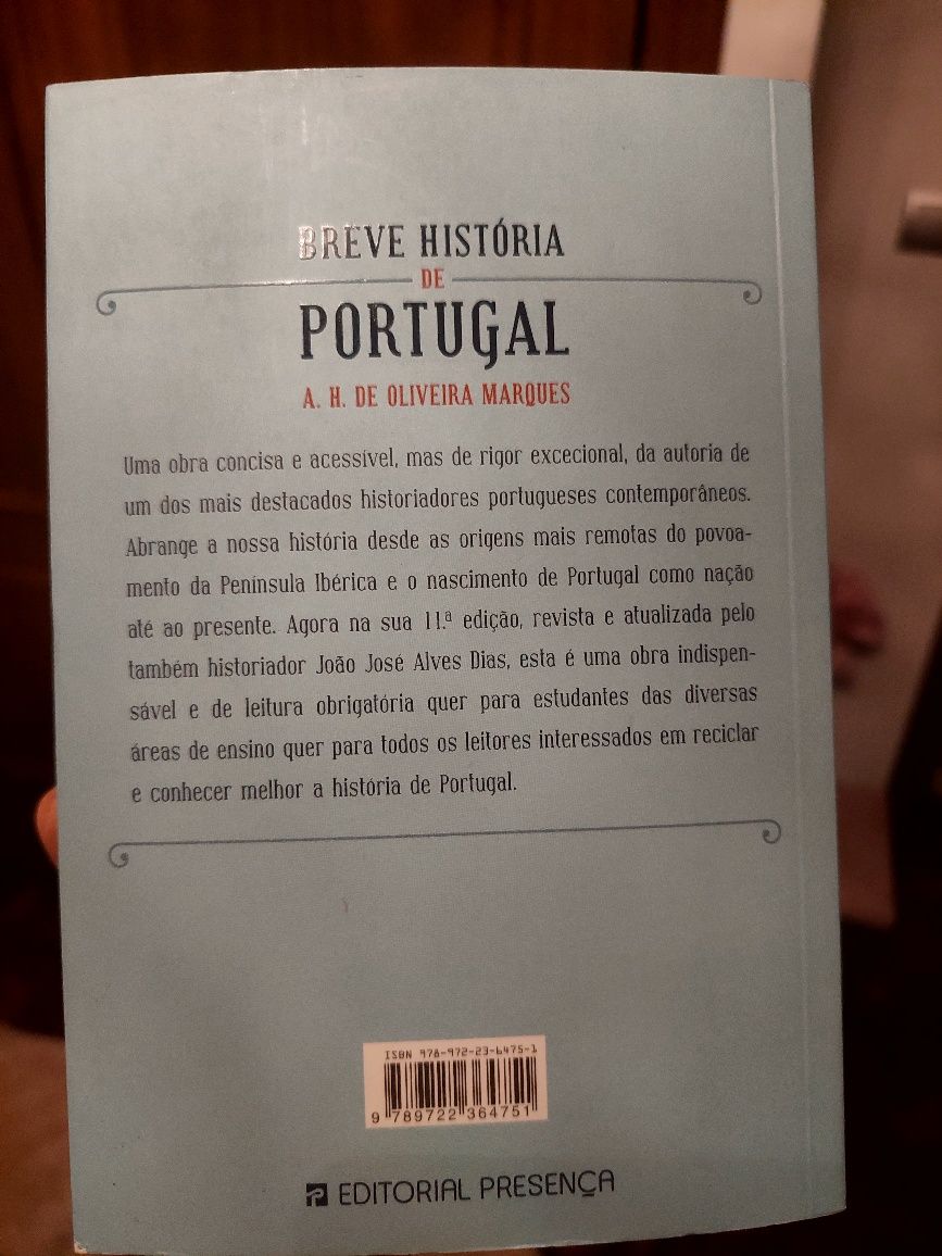 Livro Breve História de Portugal