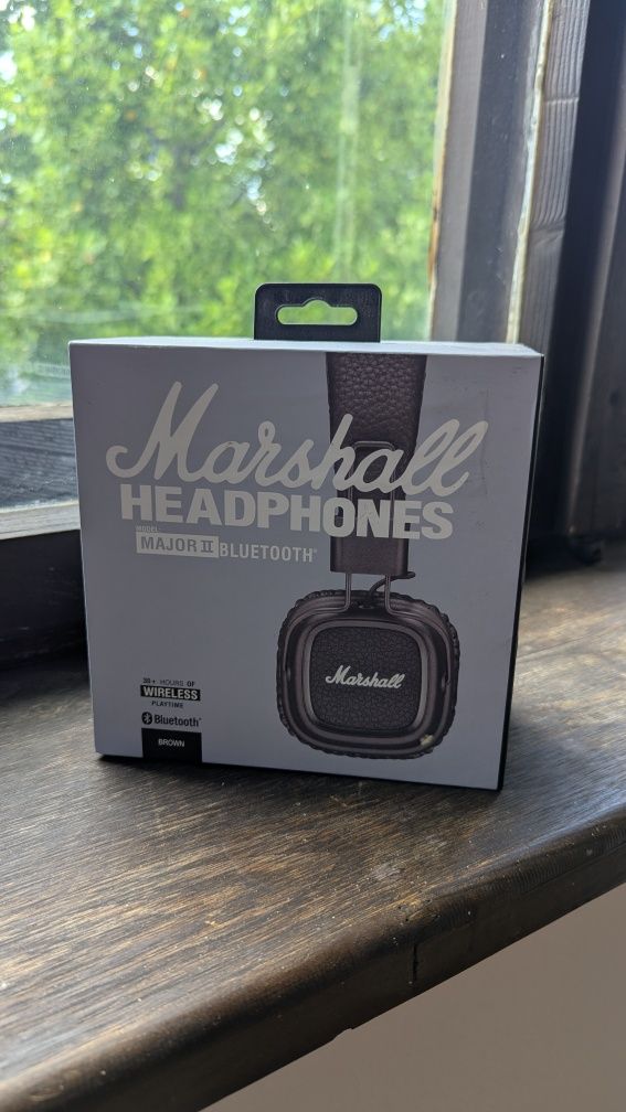 Słuchawki bezprzewodowe Marshall Major II Bluetooth – z oryginalnym pu