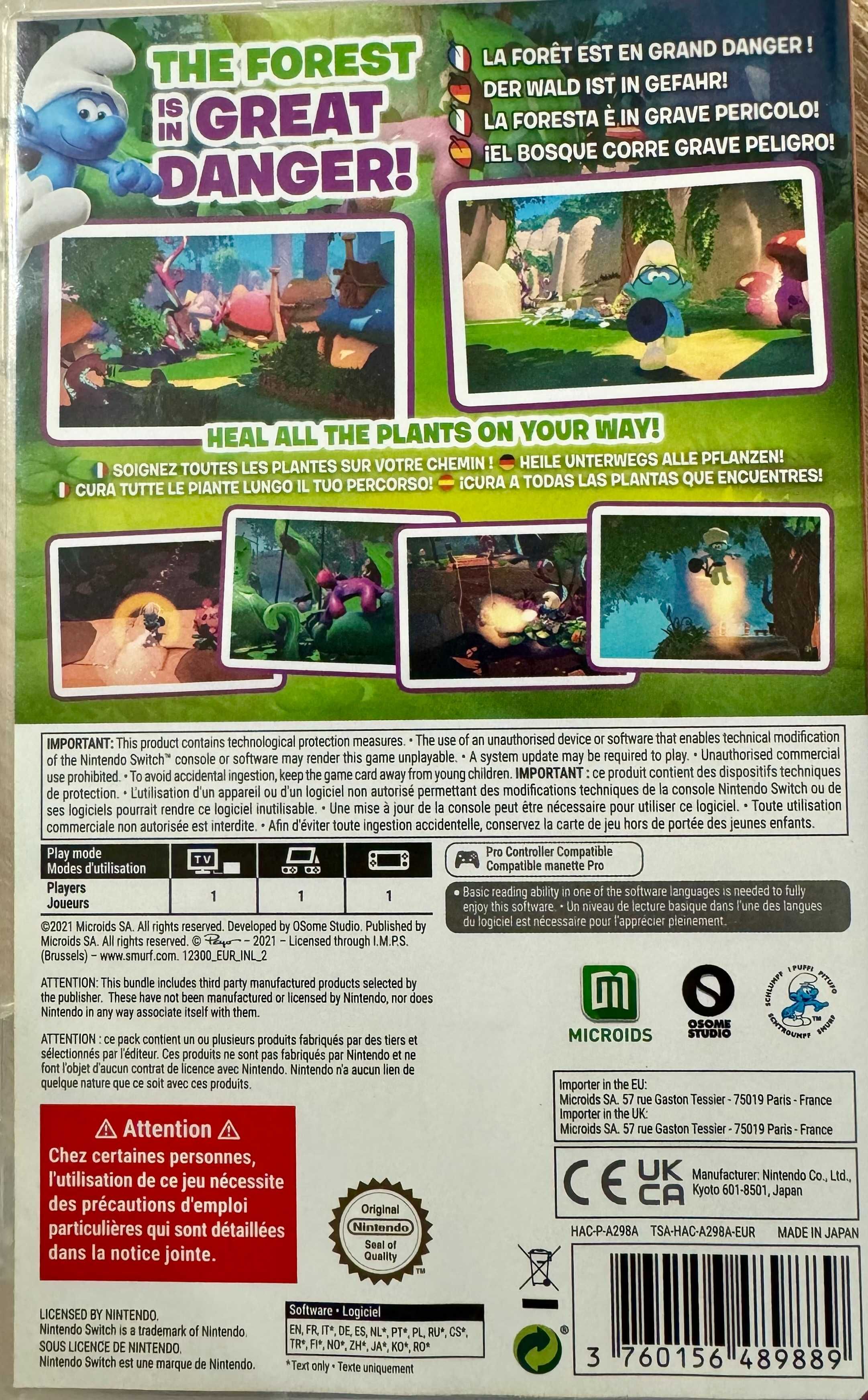 The Smurfs: Mission Vileaf Smurftastic Edition