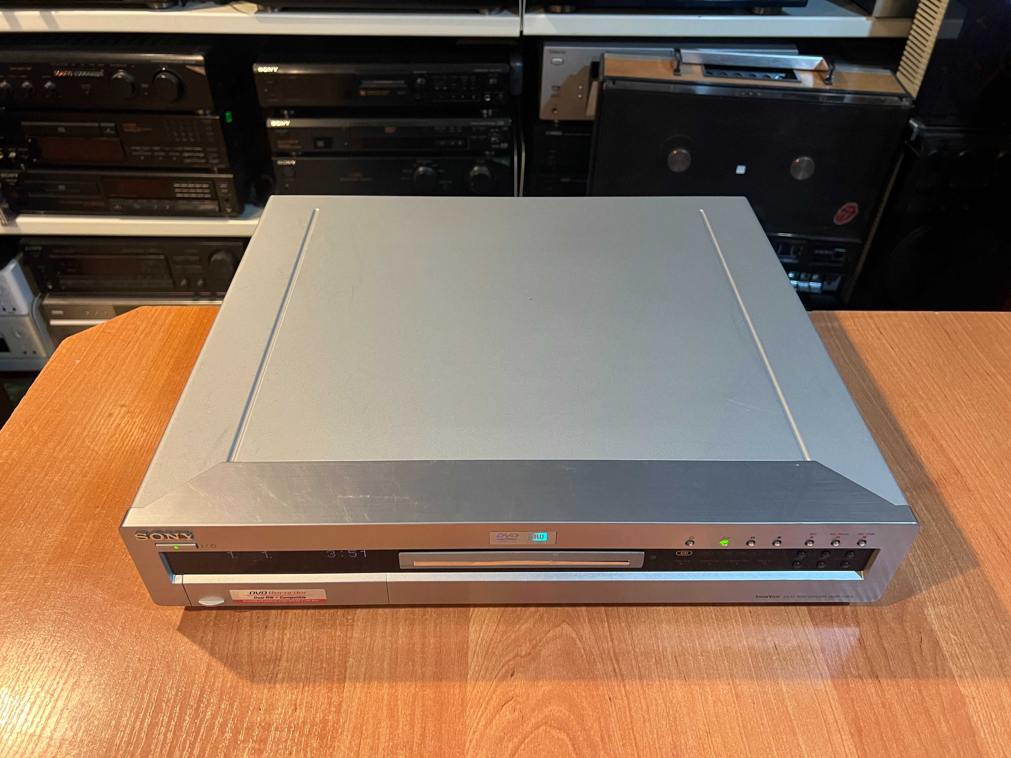 Odtwarzacz CD/DVD Sony RDR-GX3 Nagrywarka, Audio Room
