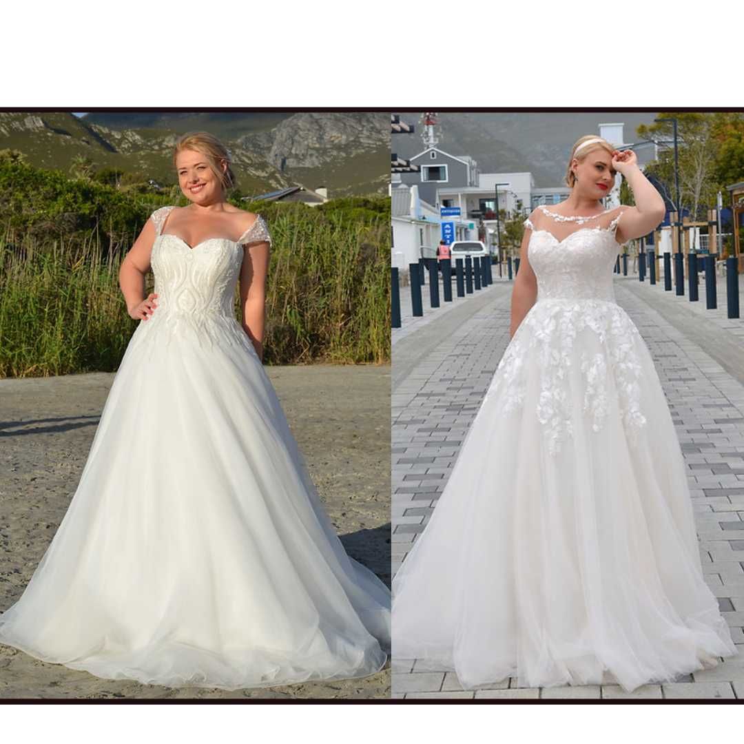 Vestidos de noiva grandes, até 10XL, na ROSSY NOIVAS desde 300€