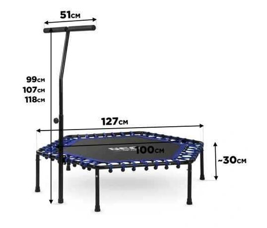 Trampolina fitness 100cm