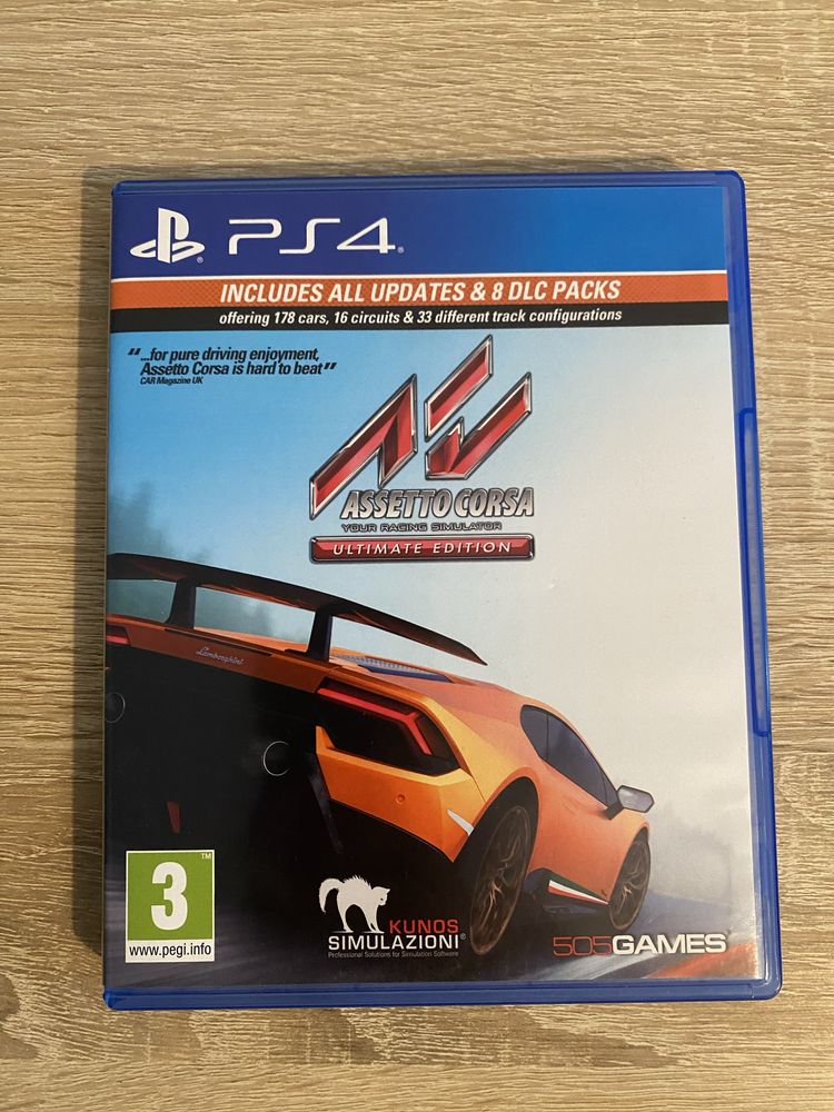 Gra PS4 Asseto Corsa Ultimate Edition