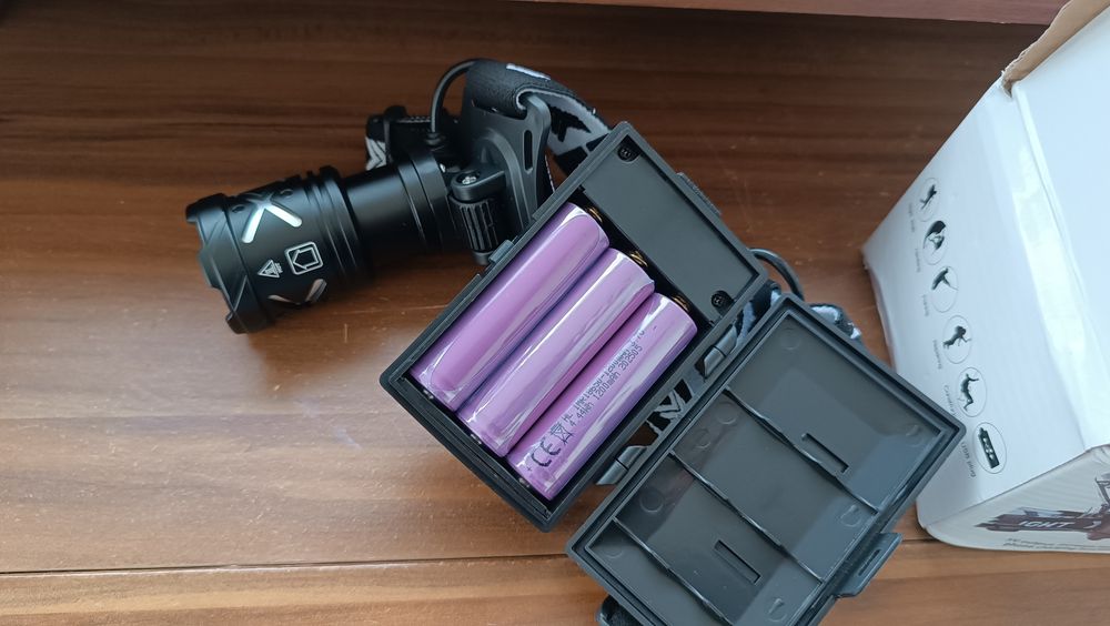 Lanterna led cabeça