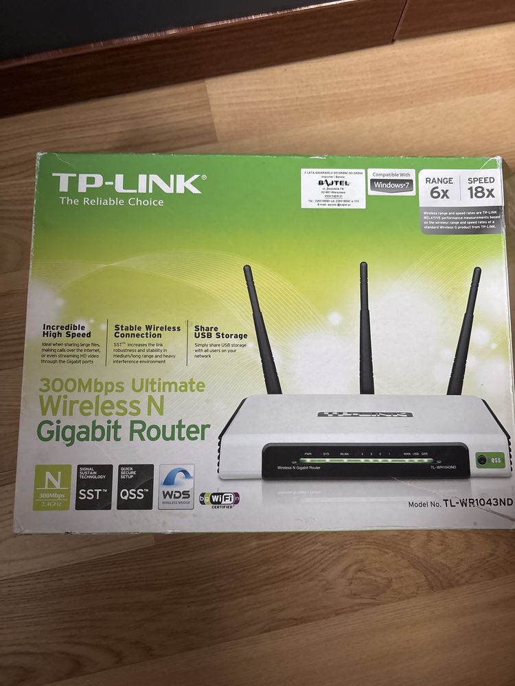 Ruter TP-link TL-WR1043ND