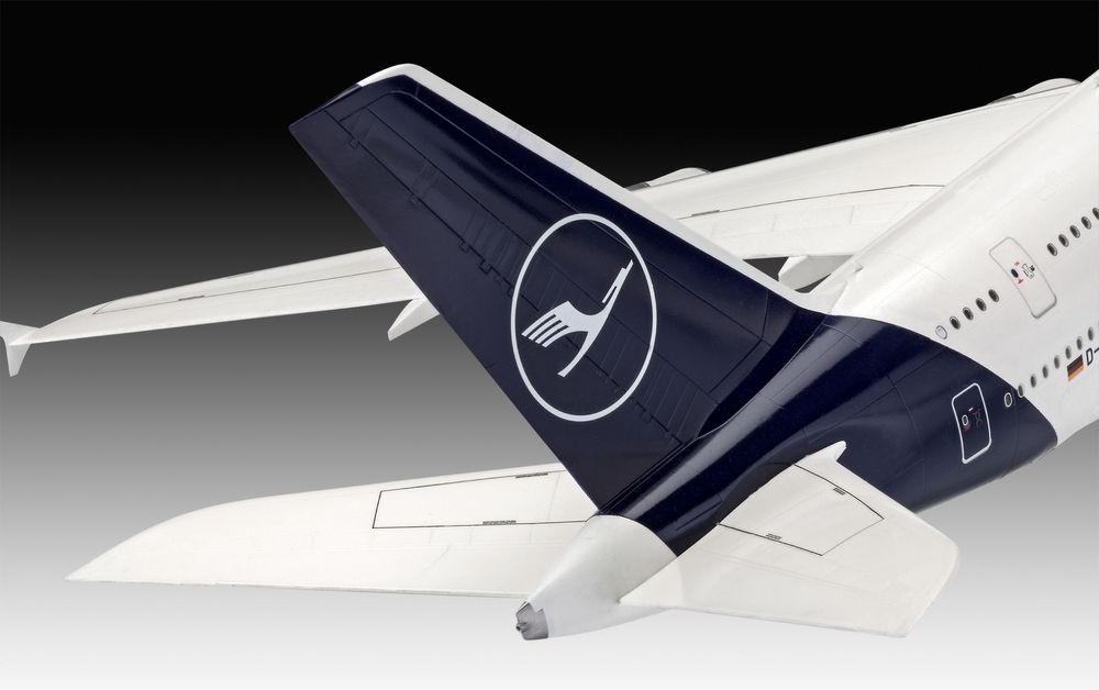 Model do sklejania samolot Revell 03872 AIRBUS A380-800 LUFTHANSA