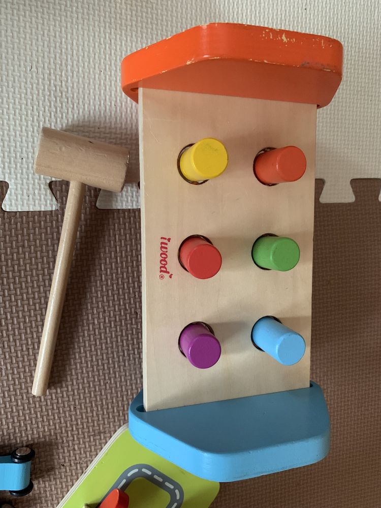 Zabawki Montessori drewniane