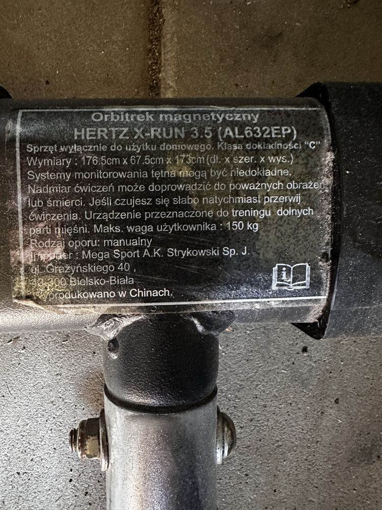 Orbitrek Hertz x-run 3.5