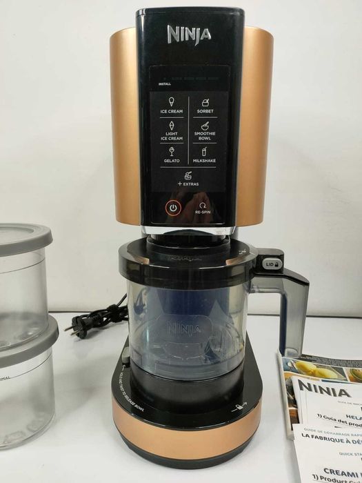 B255 Ninja CREAMi Maszyna do lodów NC300EUCP bronze, czarny