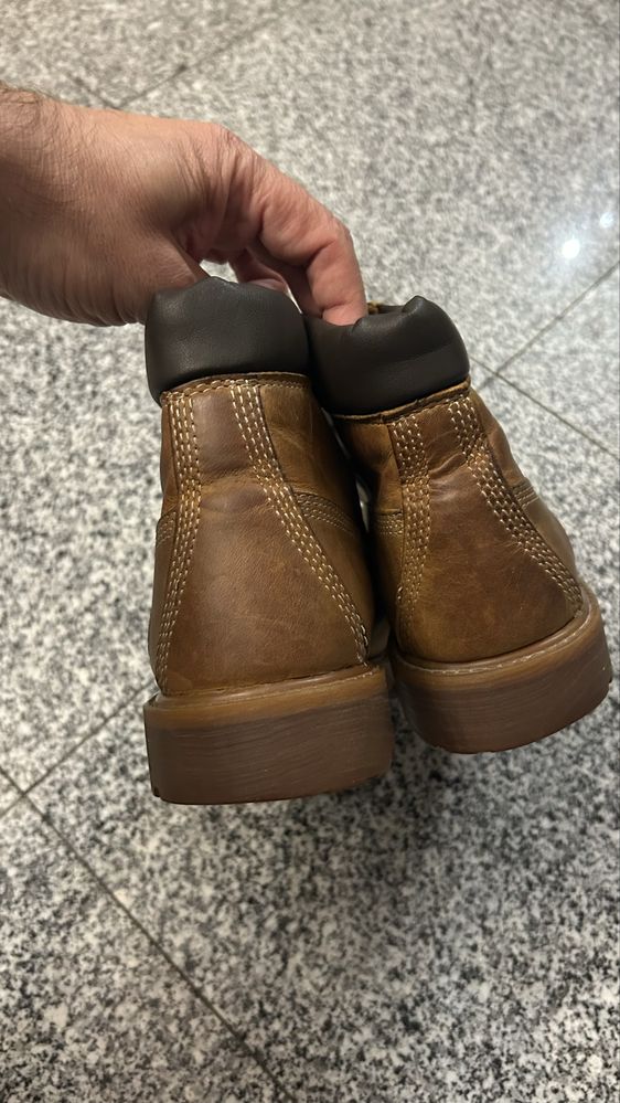 Timberland 36 botas pele