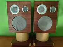 Kolumny RFT B3010 odnowione z podstawkami VINTAGE