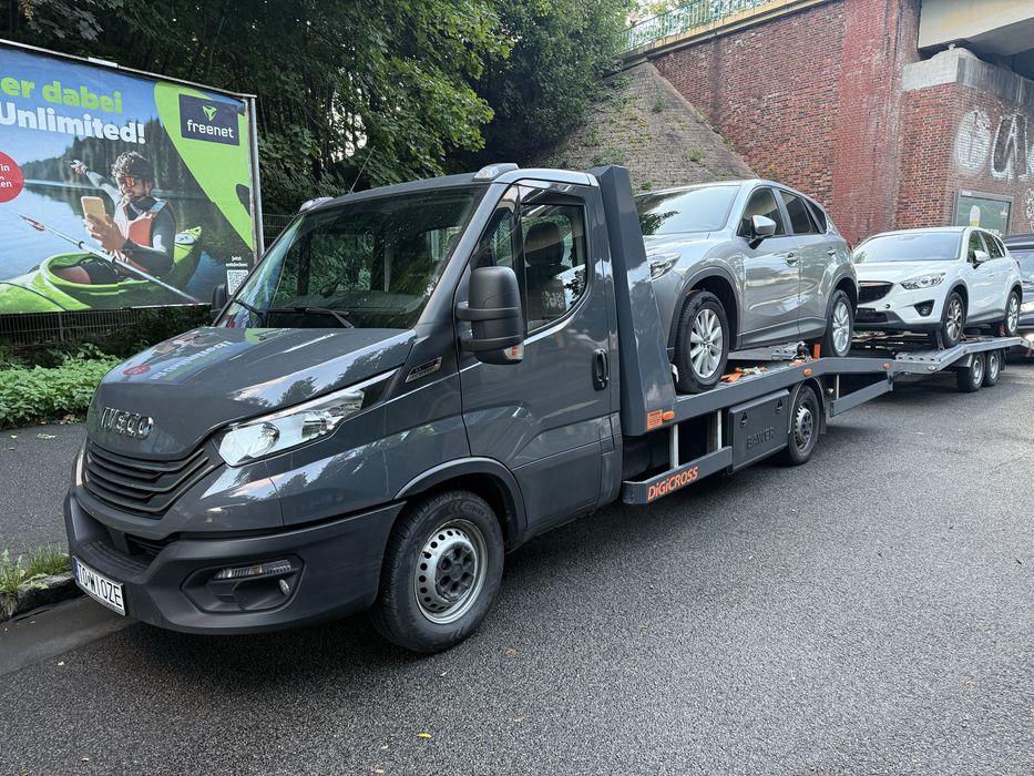 Wynajem autolawety Iveco 3.0 AUTOMAT wypożyczalnia lawet przewóz aut
