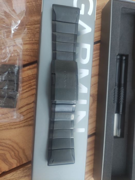 Oryginalna bransoleta tytanowa GARMIN 26mm, bdb stan , Fenix , epix