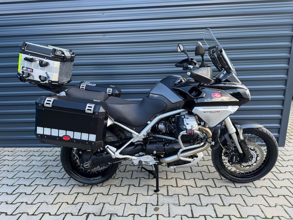 Moto Guzzi Stelvio 1200 ABS 55tys km. wyposażony zadbany gs v-strom versys tiger varadero