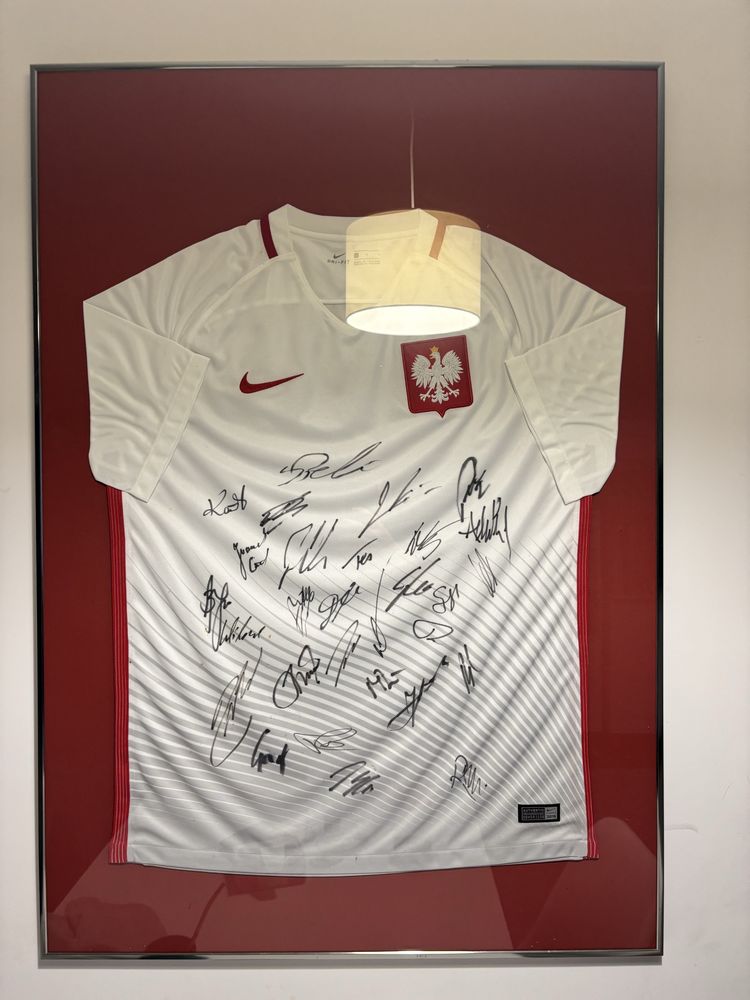 Koszulka Reprezentacji Polski z Autografami Piłkarzy