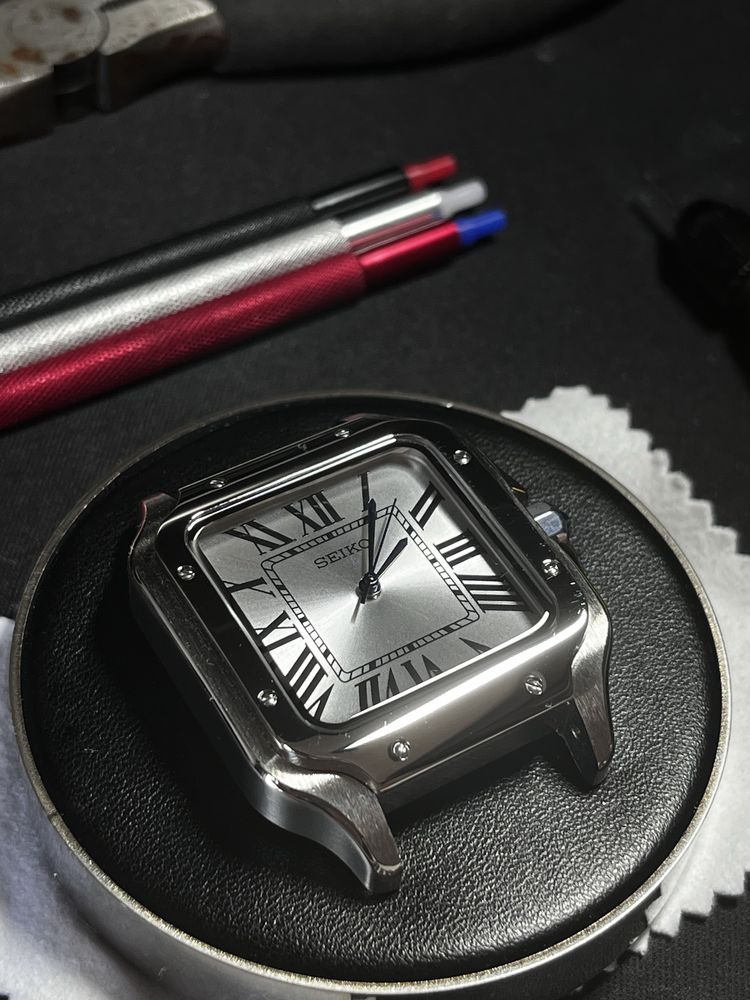 Zegarek męski Seiko Mod Santos automatyczny!