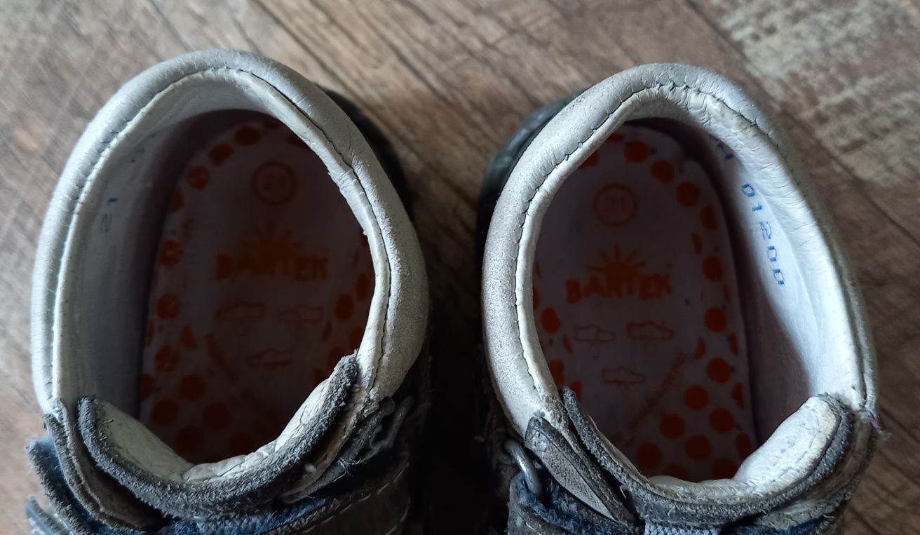 Buty-trzewiki skórzane "Bartek" r.21