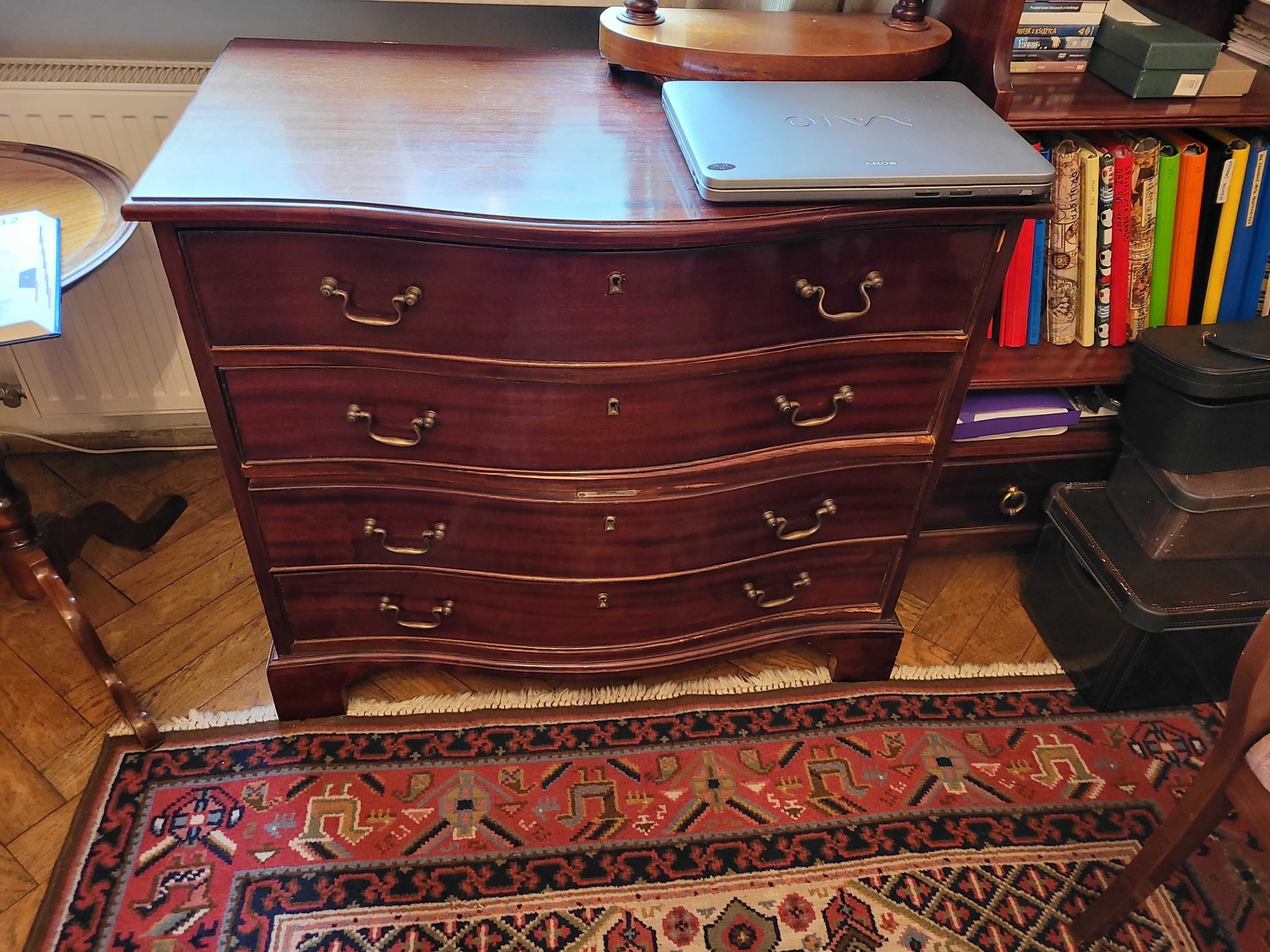 komoda 4-szuflady, Henryków, Biedermeier