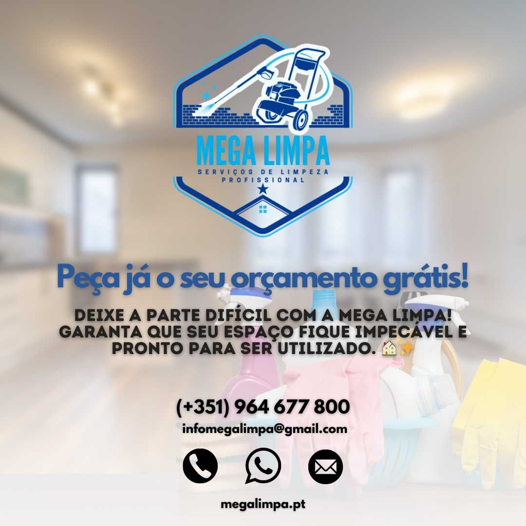 Limpezas Profundas para Residências, Empresas e Pós-Obra - Mega Limpa