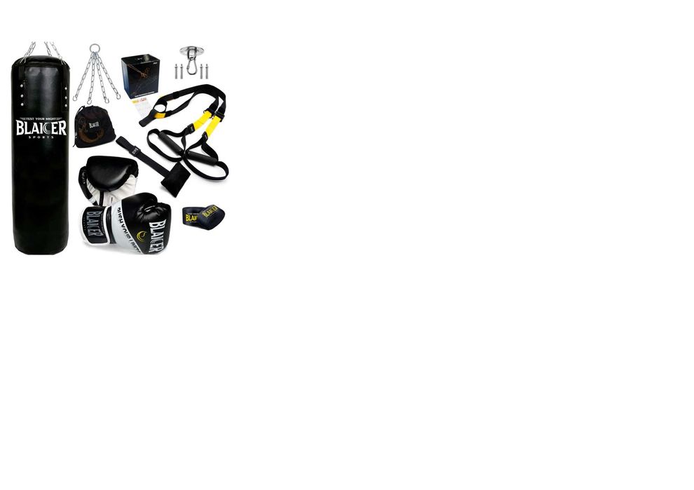 Saco boxe e resistência