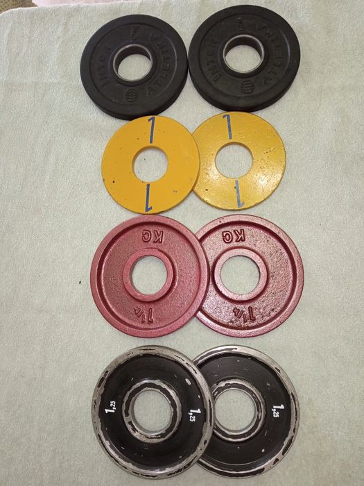 Диск Олімпійський, 50 мм, 1 кг, 1,25 кг, 2,5 кг