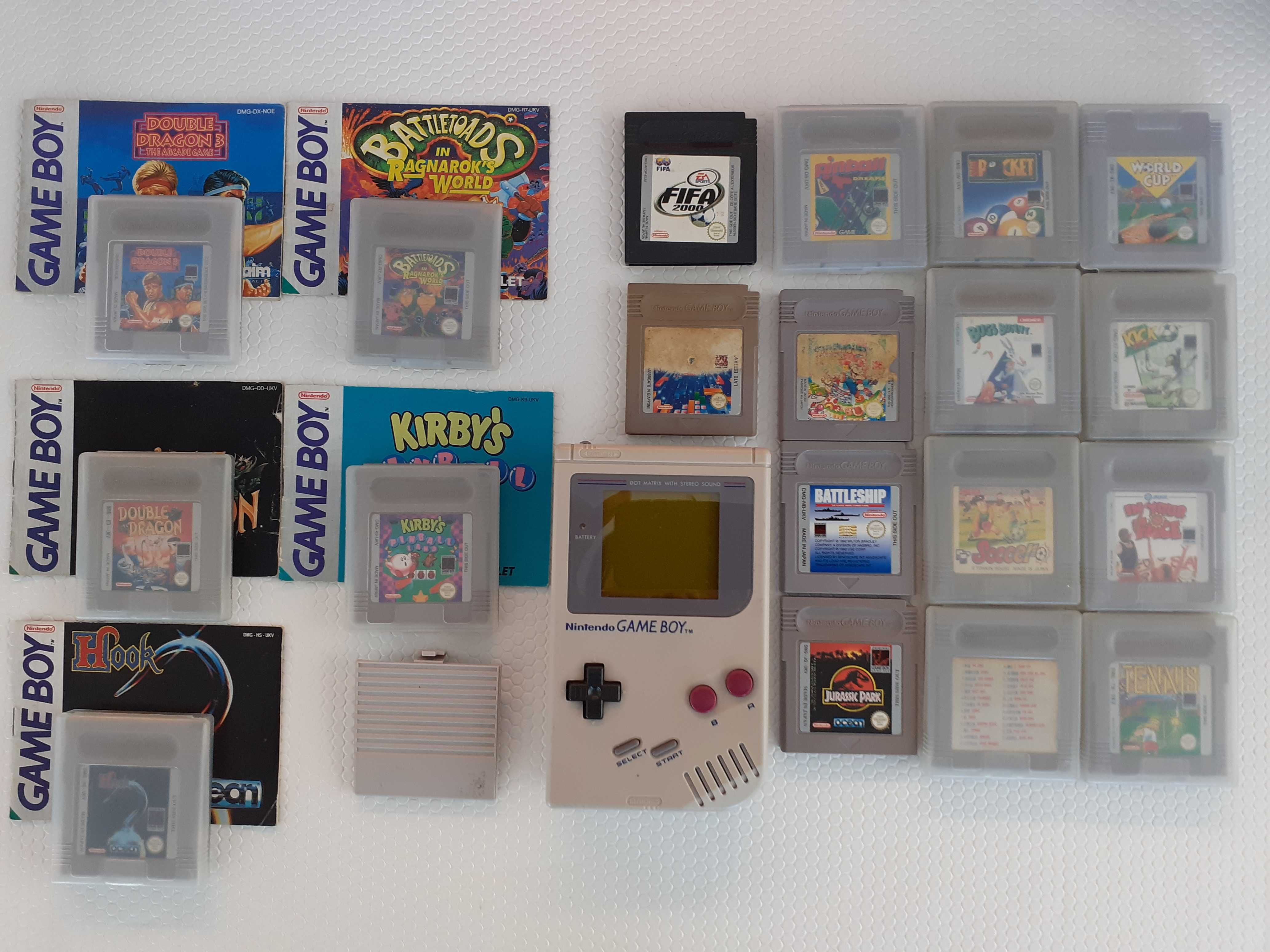 Nintendo Game Boy Classic com 43 Jogos (Tetris, Super Mario Land, etc)