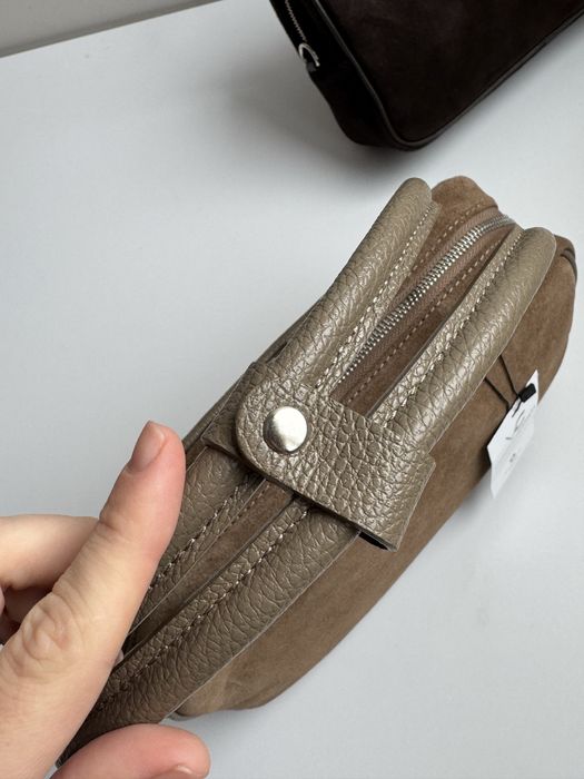 Жіноча замшева сумка тоут Vera pelle