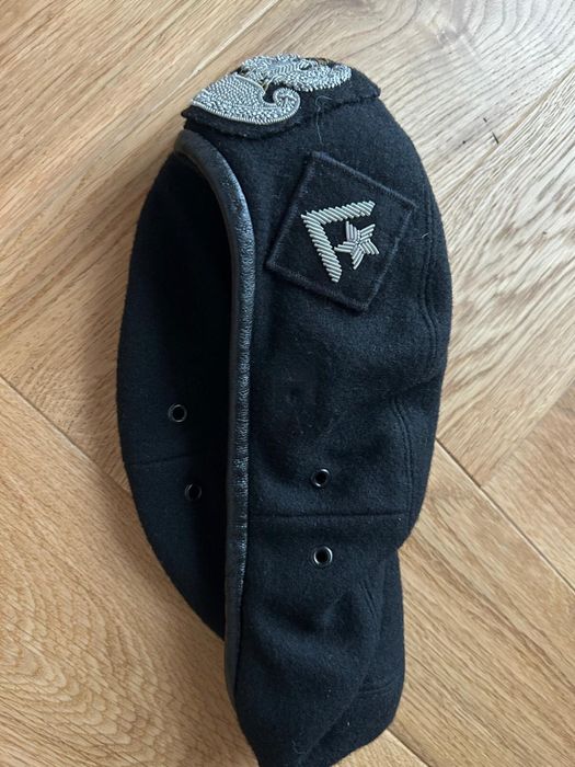 Beret wojskowy czarny rozmiar 56 MON
