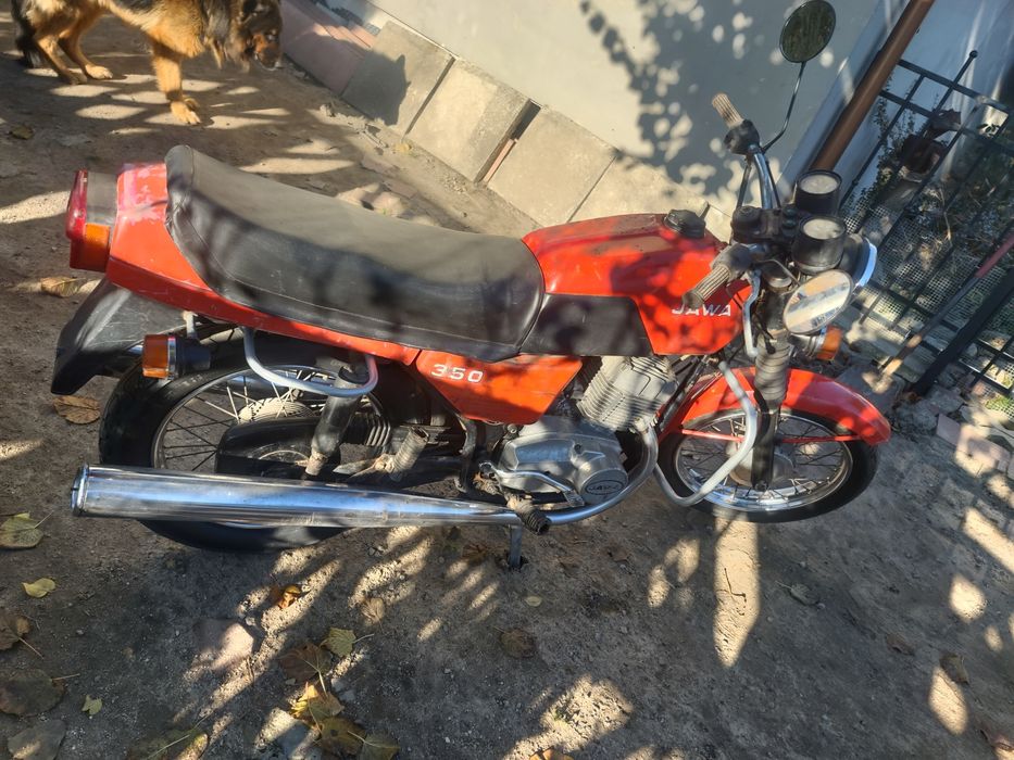 Jawa 350 TS model 638 jak Java delux 634 czy CZ 350 czerwona 632
