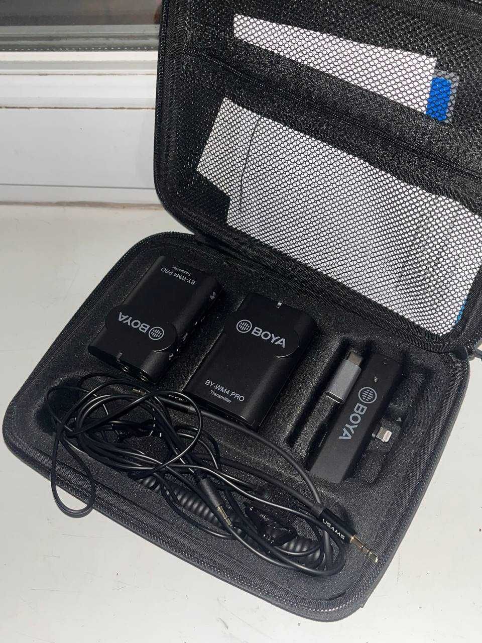 Продам бездротові мікрофони BOYA BY-WM4 Pro