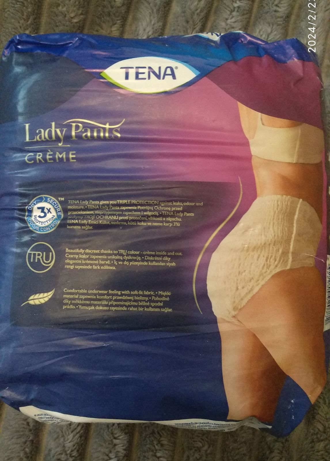 Трусы Урологичесеие TENA Lady Pants Plus Creme