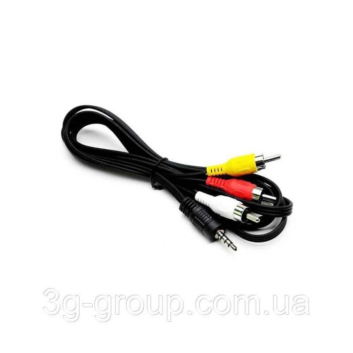 Кабель  3.5 mm (mini Jack) -3   RCA