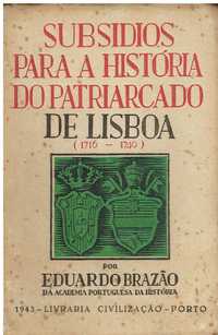 13988
Subsídios para a história do patriarcado
de Eduardo Brasão.