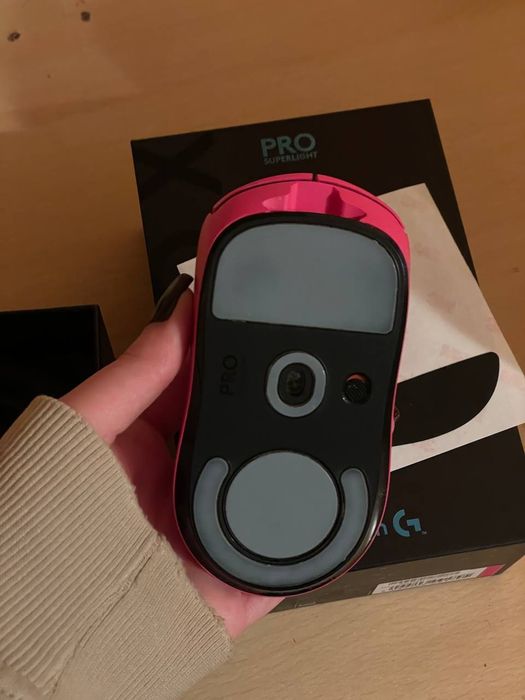 Logitech g pro x superlight розовая