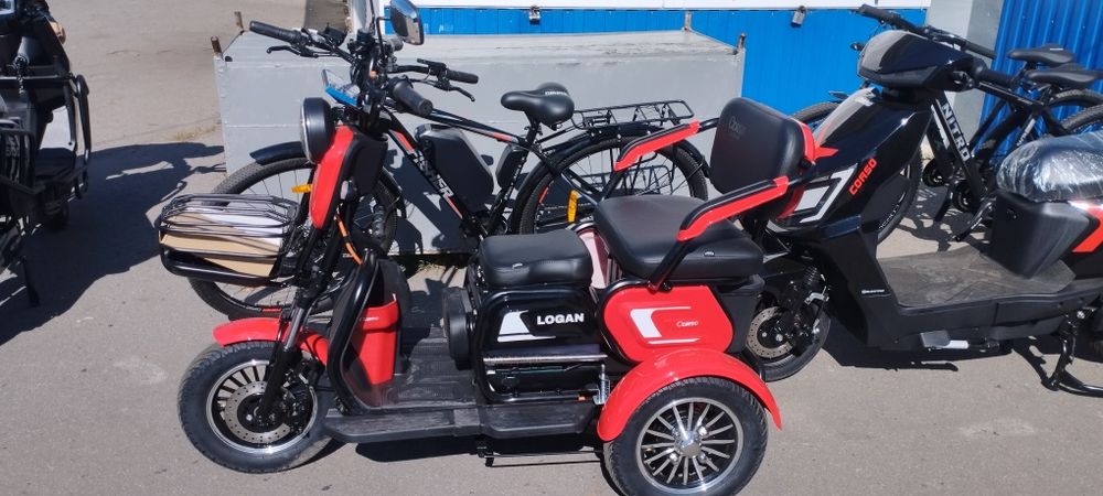 Продам новий трицикл Logan 1000w
