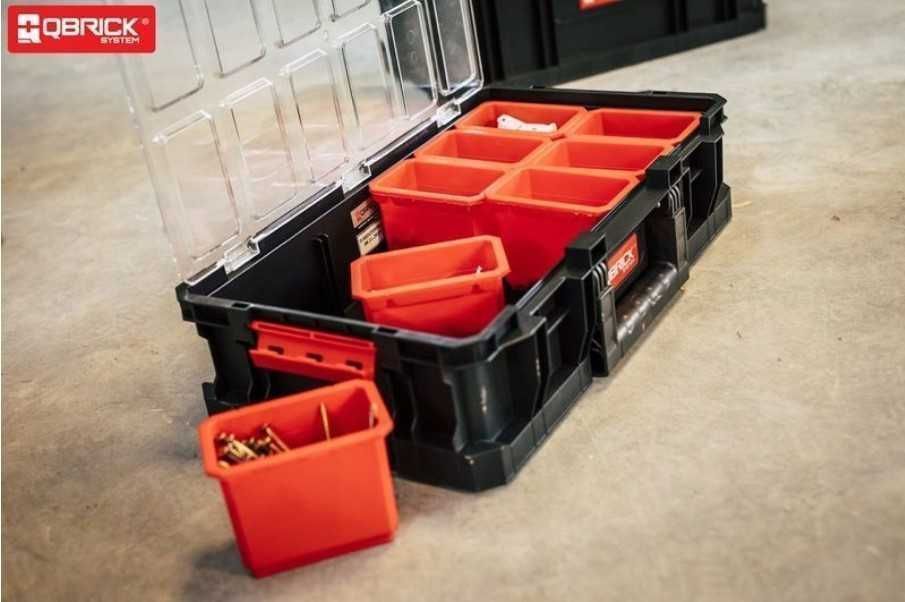 DLA FACHOWCÓW 6w1 Skrzynka narzędziowa moduły Qbrick Two Cart FV NOWA!