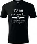 koszulka t-shirt 50 lat na karku prezent urodziny imieniny humor XXL