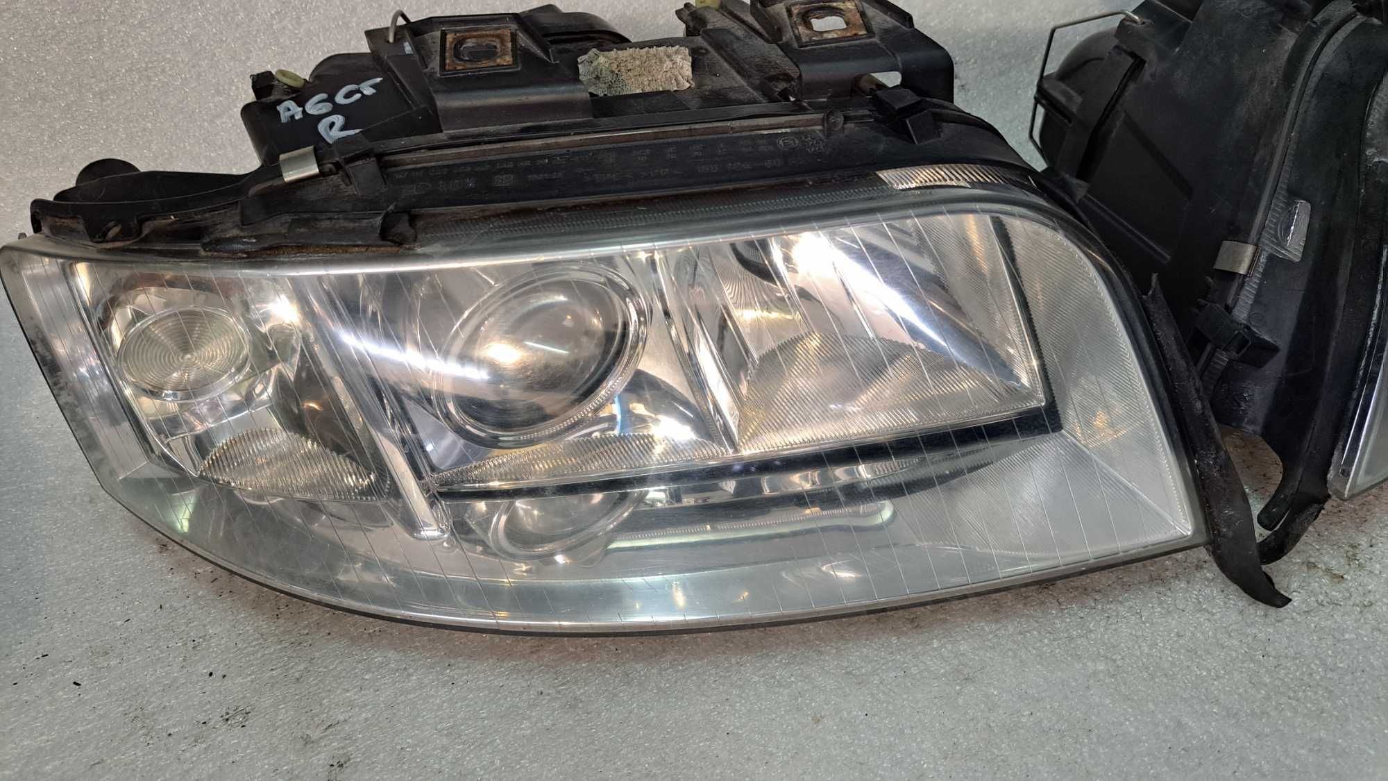 Lampa przód Audi A6 C5 FL oryginał Hella