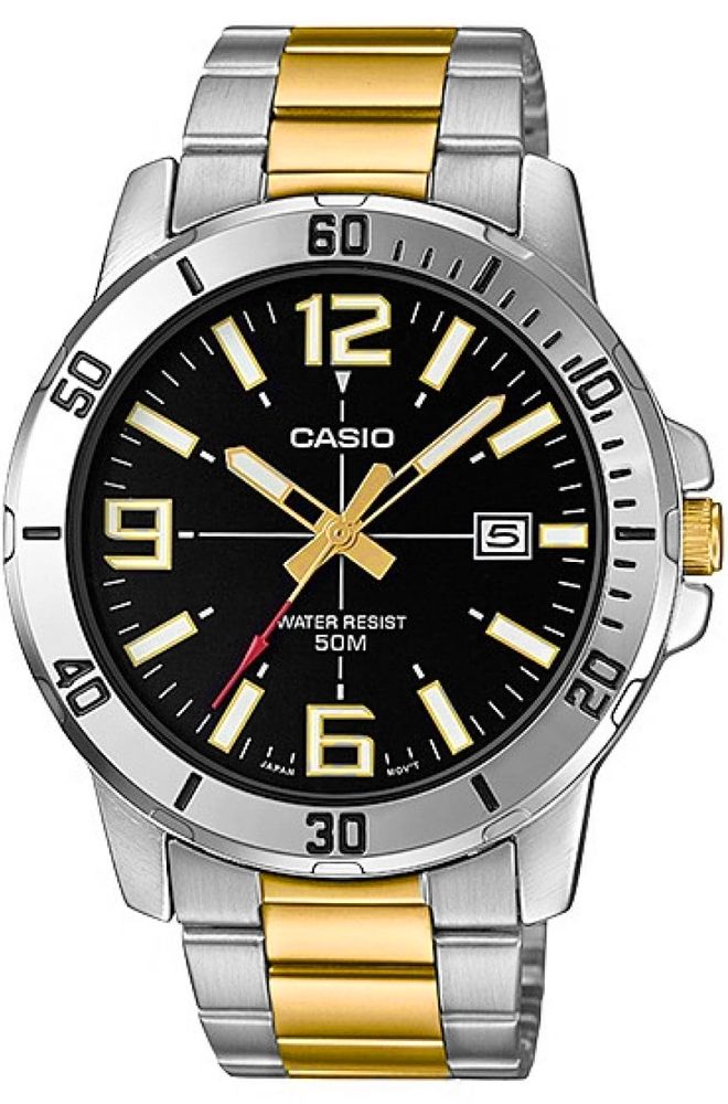 zegarek męski casio mtp-vd01sg-1bvudf + box